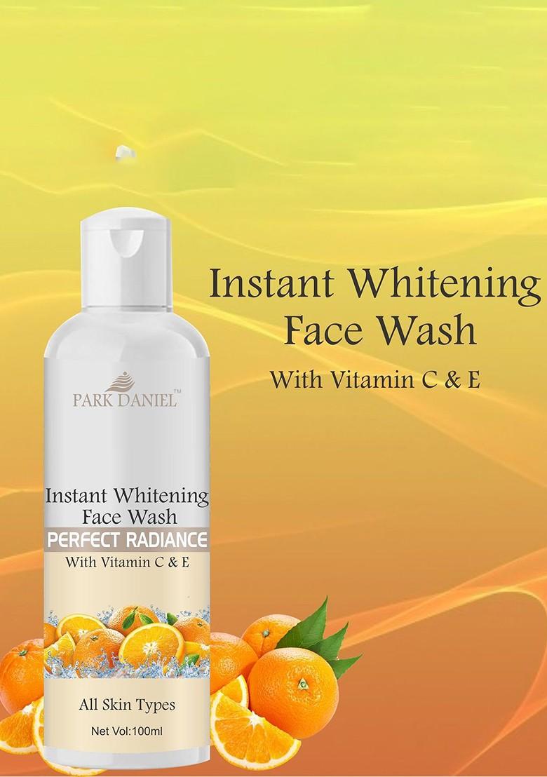 Park Daniel Instant Whitening Face Wash With Perfect Radiance Vitamin C E 100 Ml