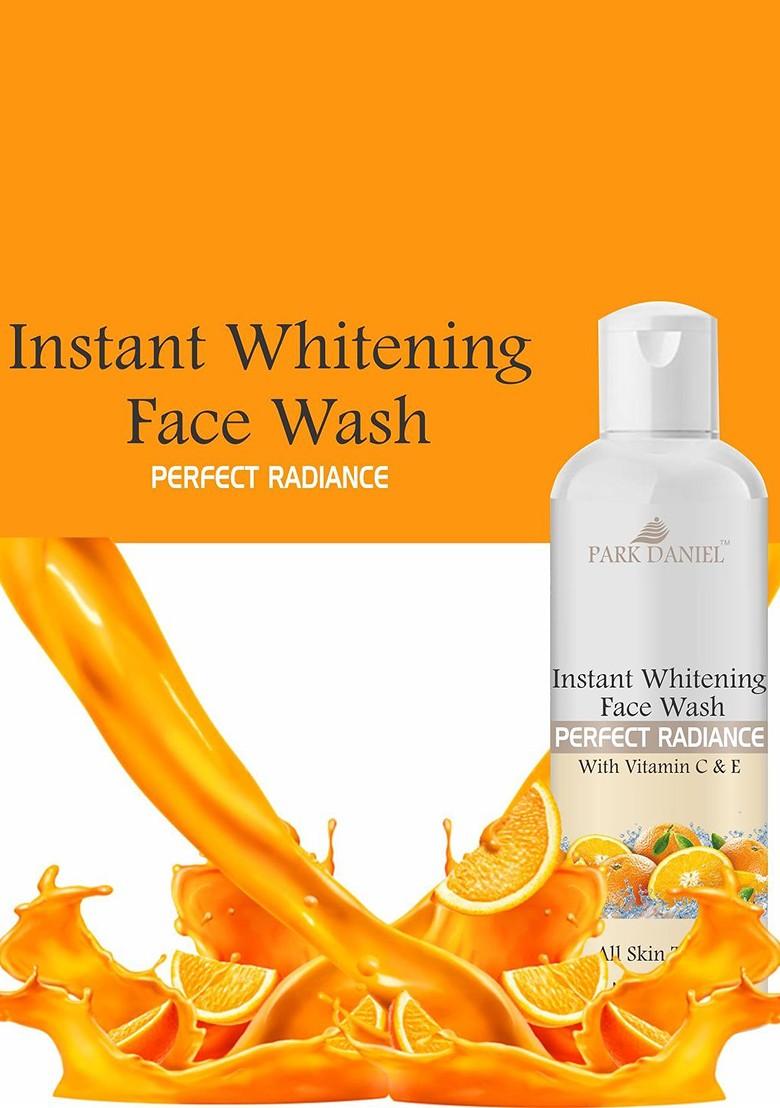 Park Daniel Instant Whitening Face Wash With Perfect Radiance Vitamin C E 100 Ml