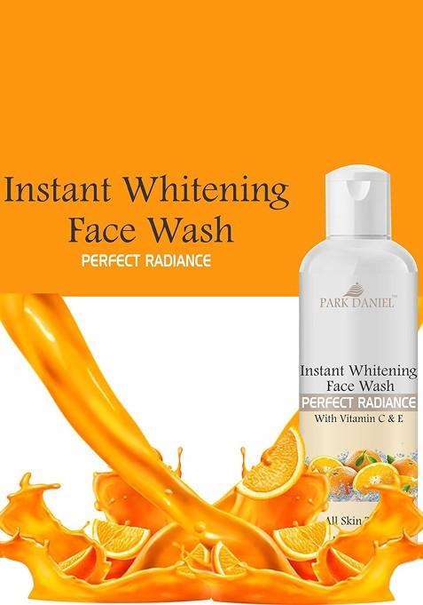 Park Daniel Instant Whitening Face Wash With Perfect Radiance Vitamin C E 100 Ml