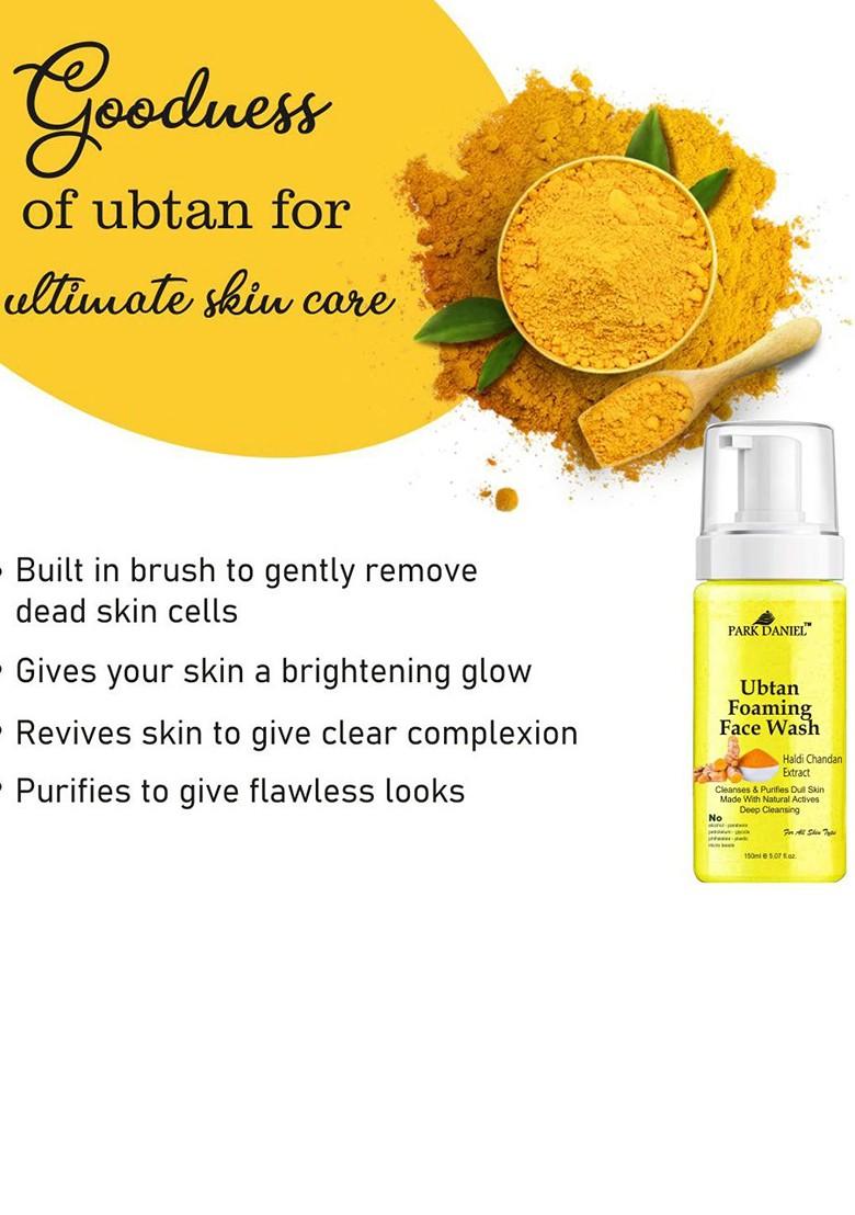 Park Daniel Ubtan Foaming Face Wash With Vitamin E 150 Ml