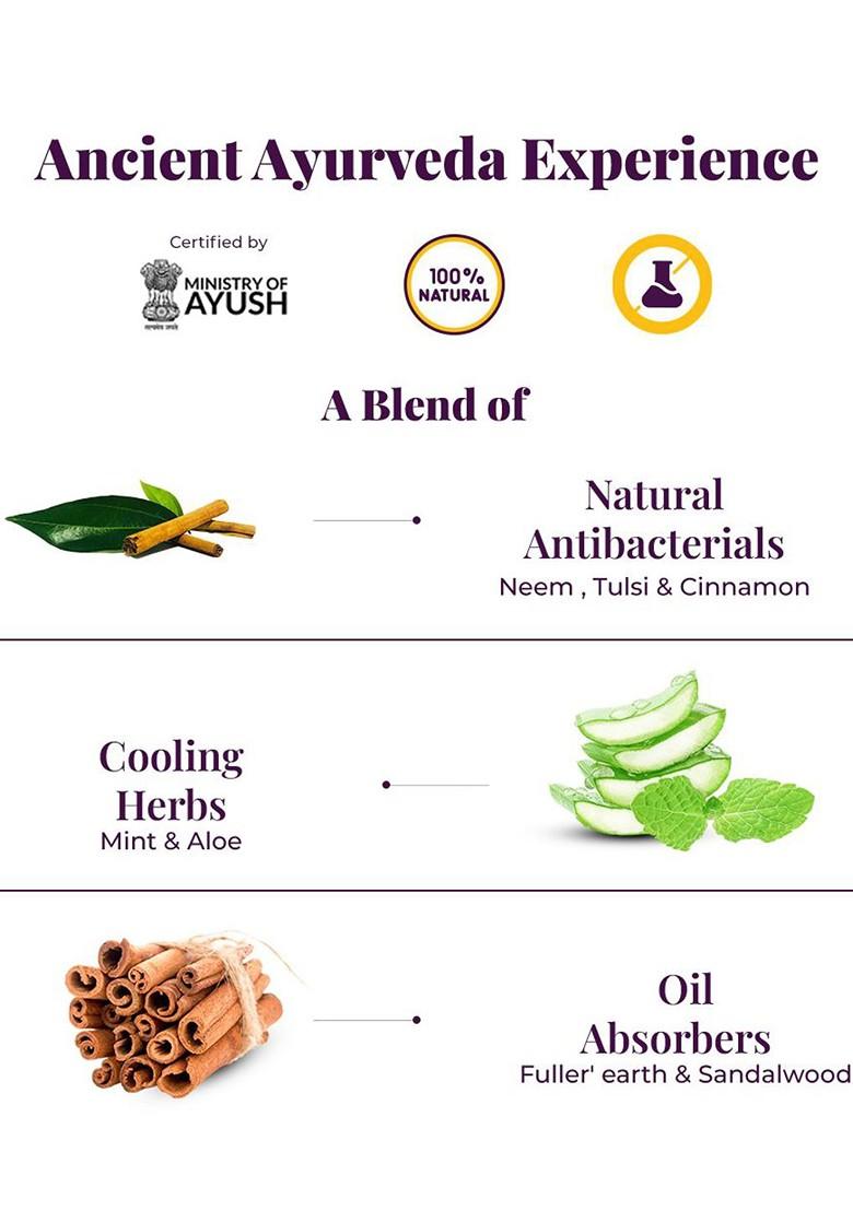 Jivisa Nimba Tulsi Ubtan Face Pack K For Natural Glow And Cleansing 50 G