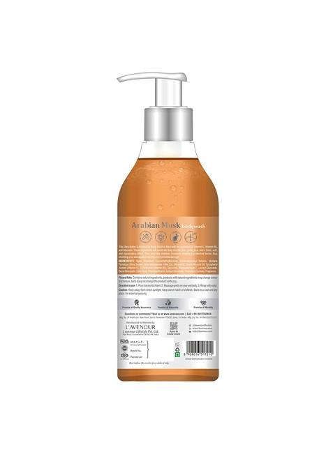 L'Avenour Arabian Musk Body Wash For Deep Cleansing With Shea Butter 300 Ml