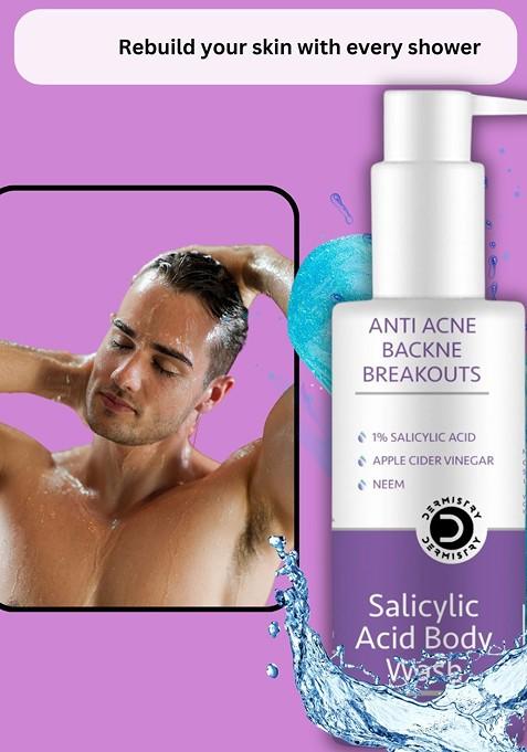 Dermistry Anti Acne Salicylic Acid Body Wash 200 Ml