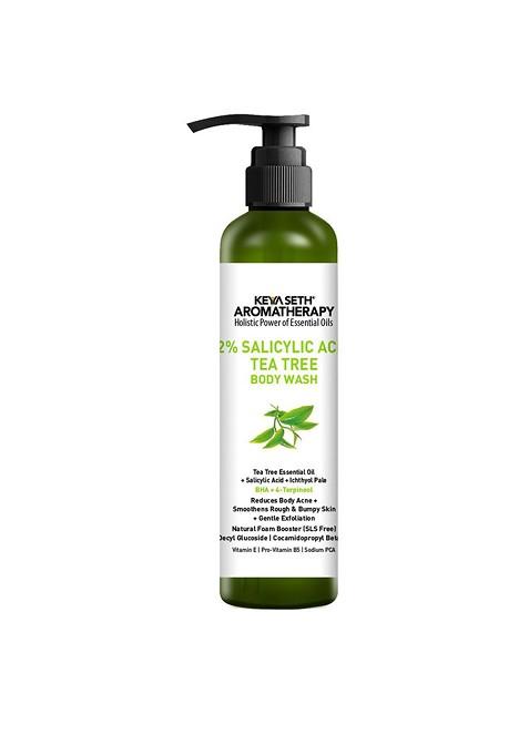 Keya Seth Aromatherapy Salicylic Acid Tea Tree Body Wash 200 Ml