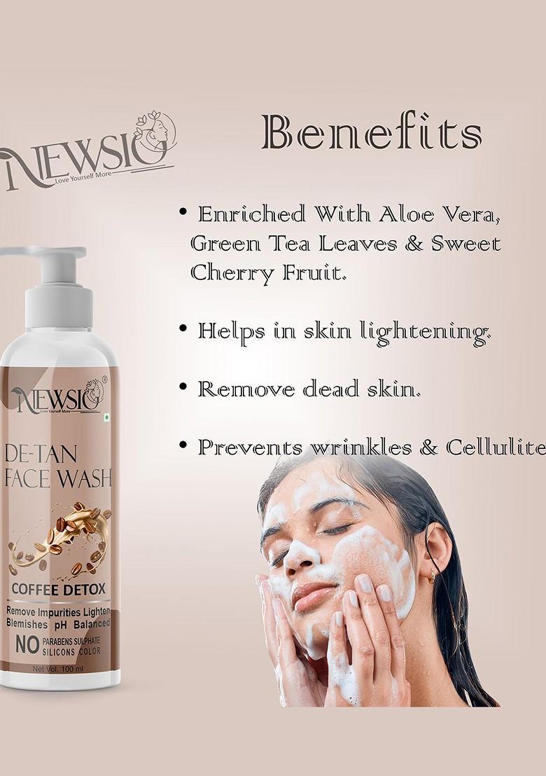 Newsio De Tan Face Wash 100 Ml