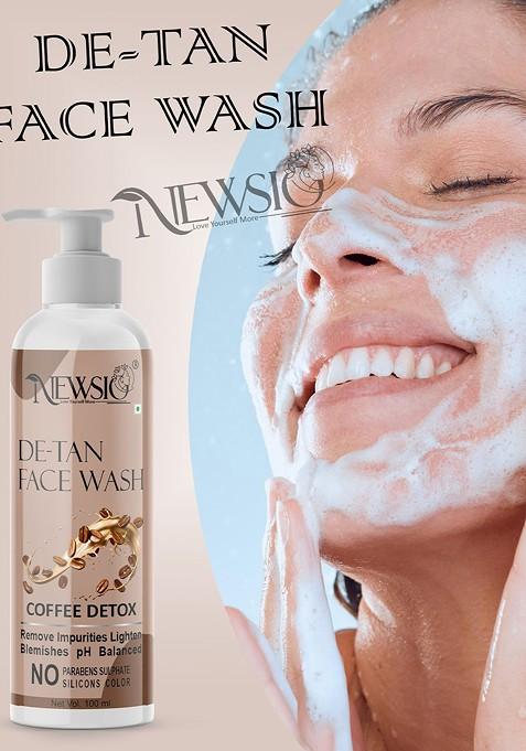 Newsio De Tan Face Wash 100 Ml