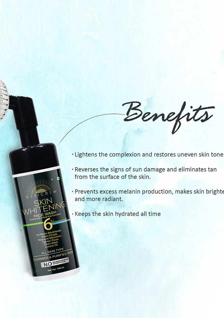Desi Crew Skin Whitening Face Wash 100 Ml