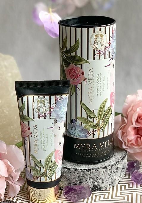 Myra Veda The Greek Goddess Shea Zinc Scrub Mask 200 G
