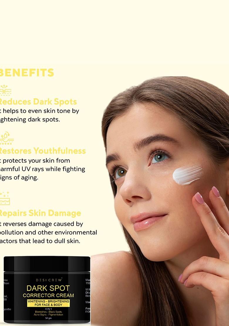 Desi Crew Dark Spot Corrector Cream With Almond Oil 50G