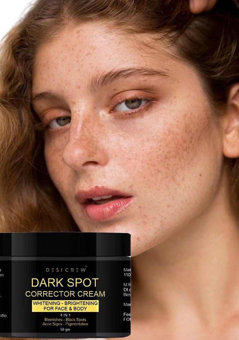 Desi Crew Dark Spot Corrector Cream With Almond Oil 50G