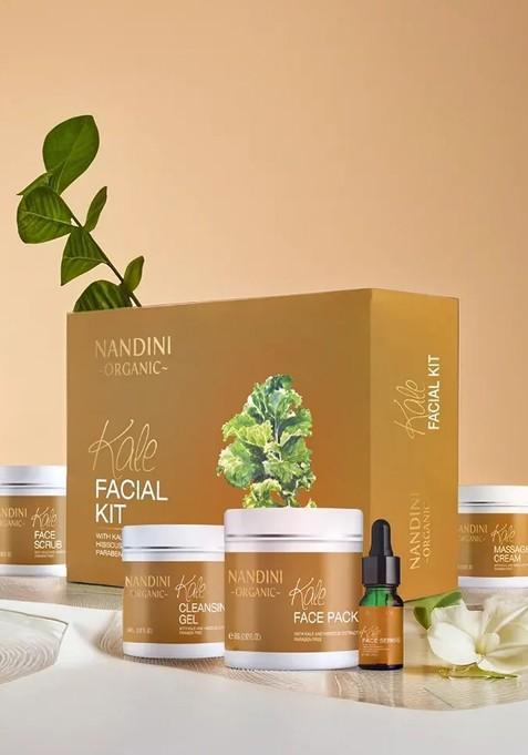 Nandini Organic Kale Facial Kit With Hibiscus Extracts