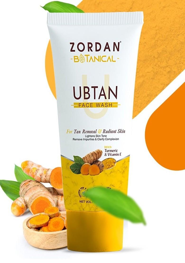 Zordan Set Of 2 Botanical Ubtan Face Wash For Tan Removal 100 Ml Each