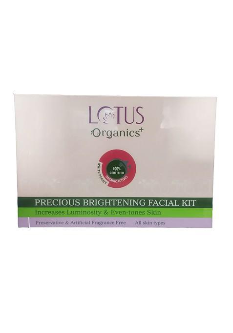 Lotus Organics Precious Brightening Facial Kit 47G