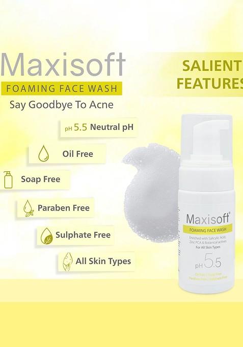 Maxisoft Unisex Set Of 3 Anti Acne Pimple Foaming Face Wash 100Ml Each