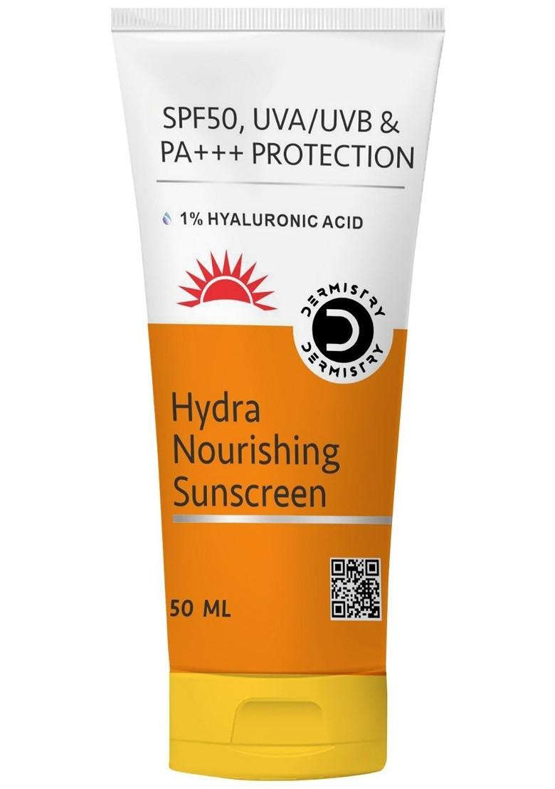 Dermistry Hydra Nourishing 1 Hyaluronic Acid Aqua Gel Spf50 Sunscreen 50Ml