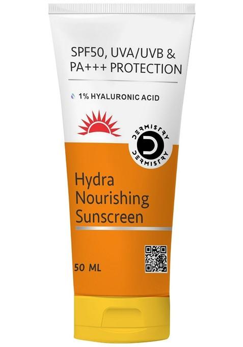 Dermistry Hydra Nourishing 1 Hyaluronic Acid Aqua Gel Spf50 Sunscreen 50Ml