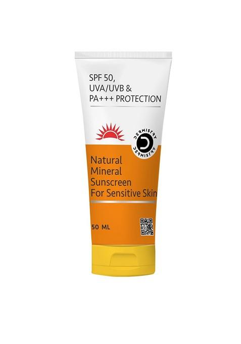Dermistry Natural Mineral Water Based Spf50 Sunscreen 50Ml