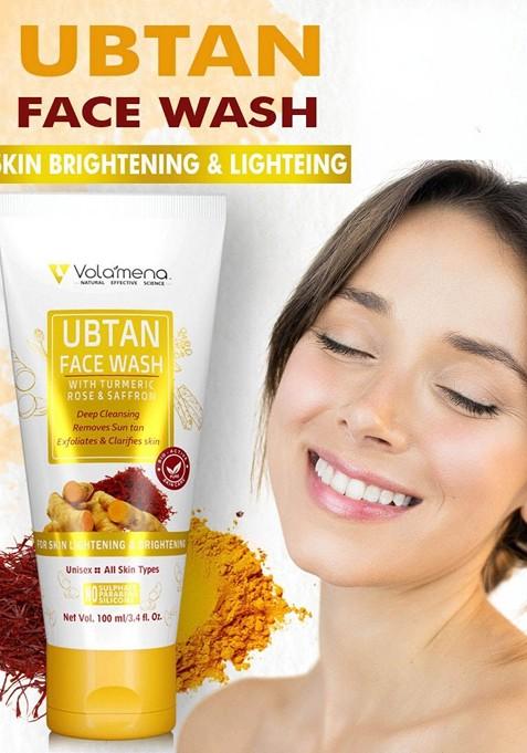 Volamena De Tan Exfoliate Ubtan Face Wash 100 Ml