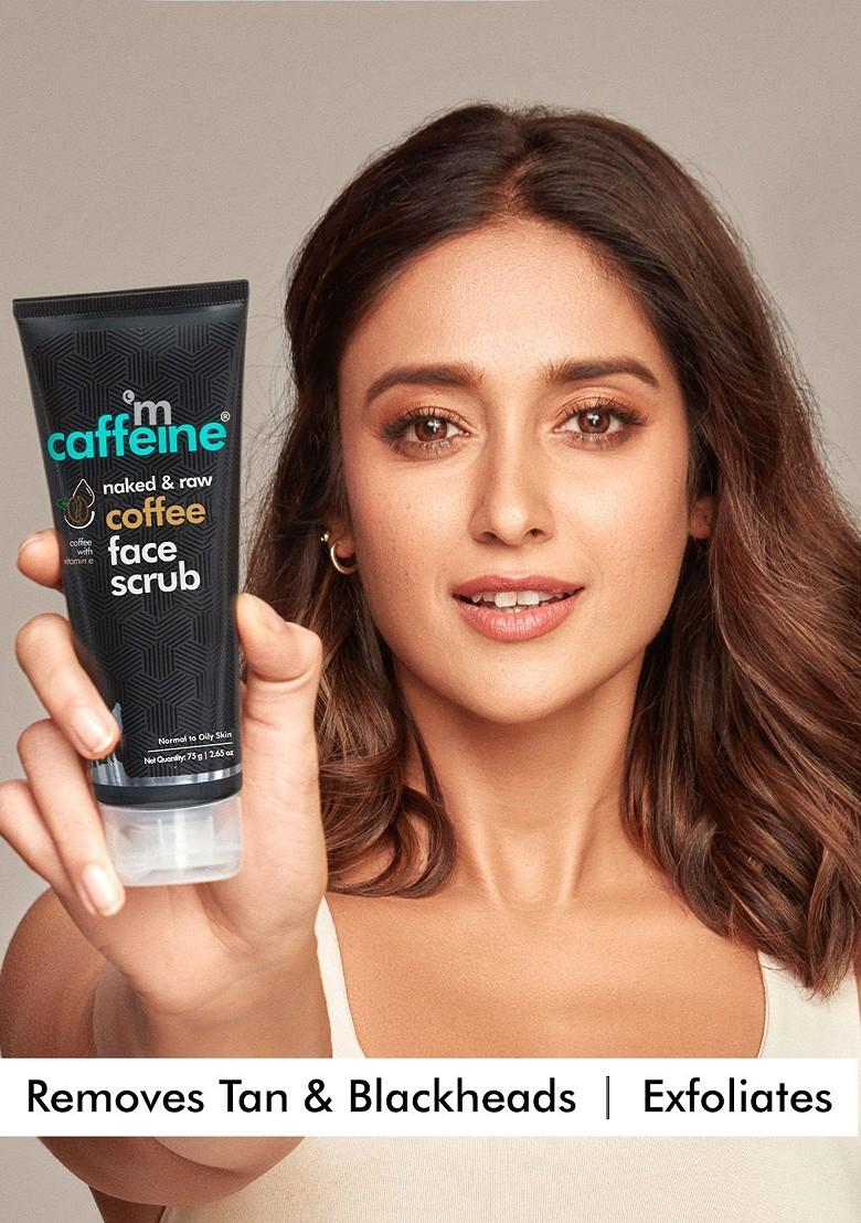 Mcaffeine Coffee Exfoliating Face Scrub For Fresh Glowing Skin Removes Tan Blackheads