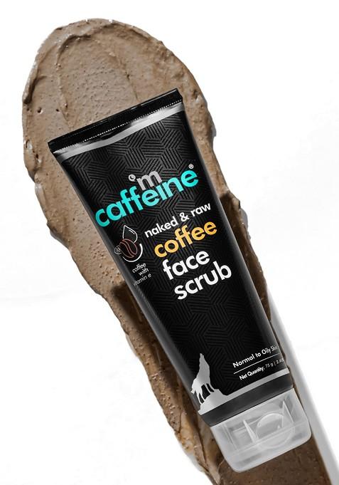 Mcaffeine Coffee Exfoliating Face Scrub For Fresh Glowing Skin Removes Tan Blackheads