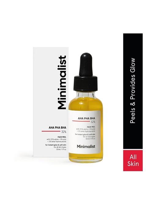 Minimalist Aha 25 Pha 5 Bha 2 Peeling Solution 30 Ml