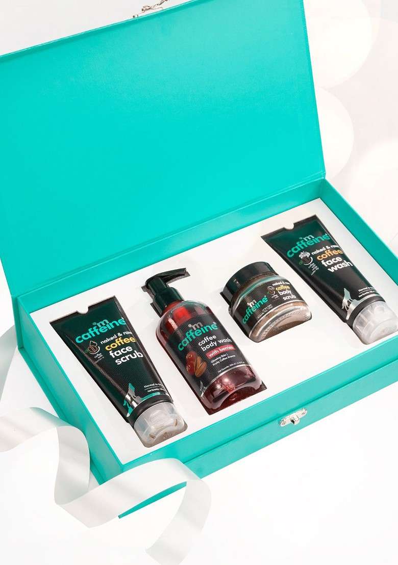 Mcaffeine Coffee Shower Temptations Gift Kit - Indya
