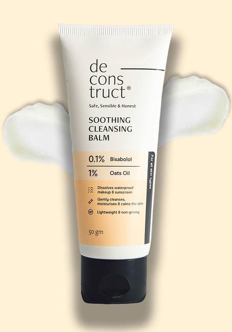 Deconstruct Soothing Cleansing Balm 0 1 Bisabolol Avena Sativa Oil 50 G