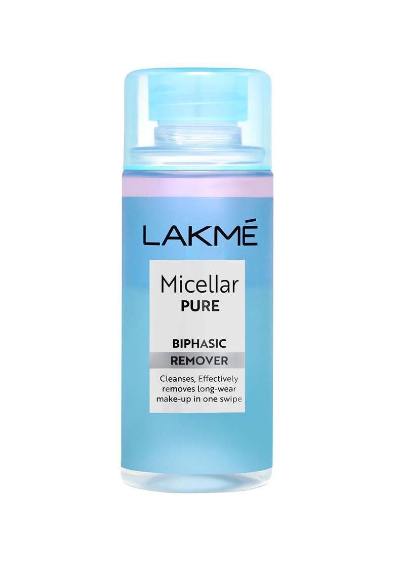Lakme Micellar Pure Bi Phasic Remover For Makeup Removal 200Ml - Indya