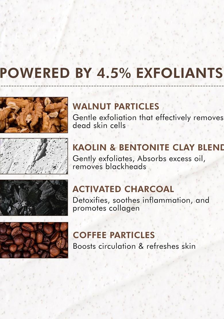 Mcaffeine 4 5 Exfoliants Pore Clearing Remove Blackheads Coffee Cookie Face Scrub 100G