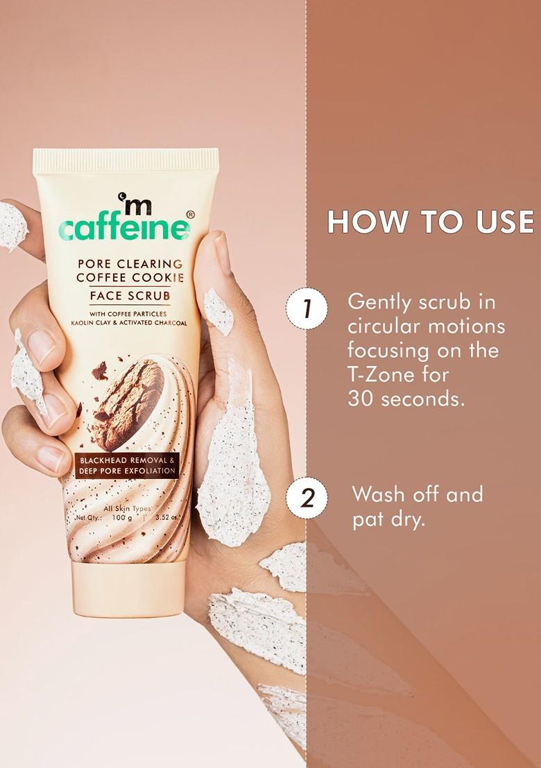 Mcaffeine 4 5 Exfoliants Pore Clearing Remove Blackheads Coffee Cookie Face Scrub 100G