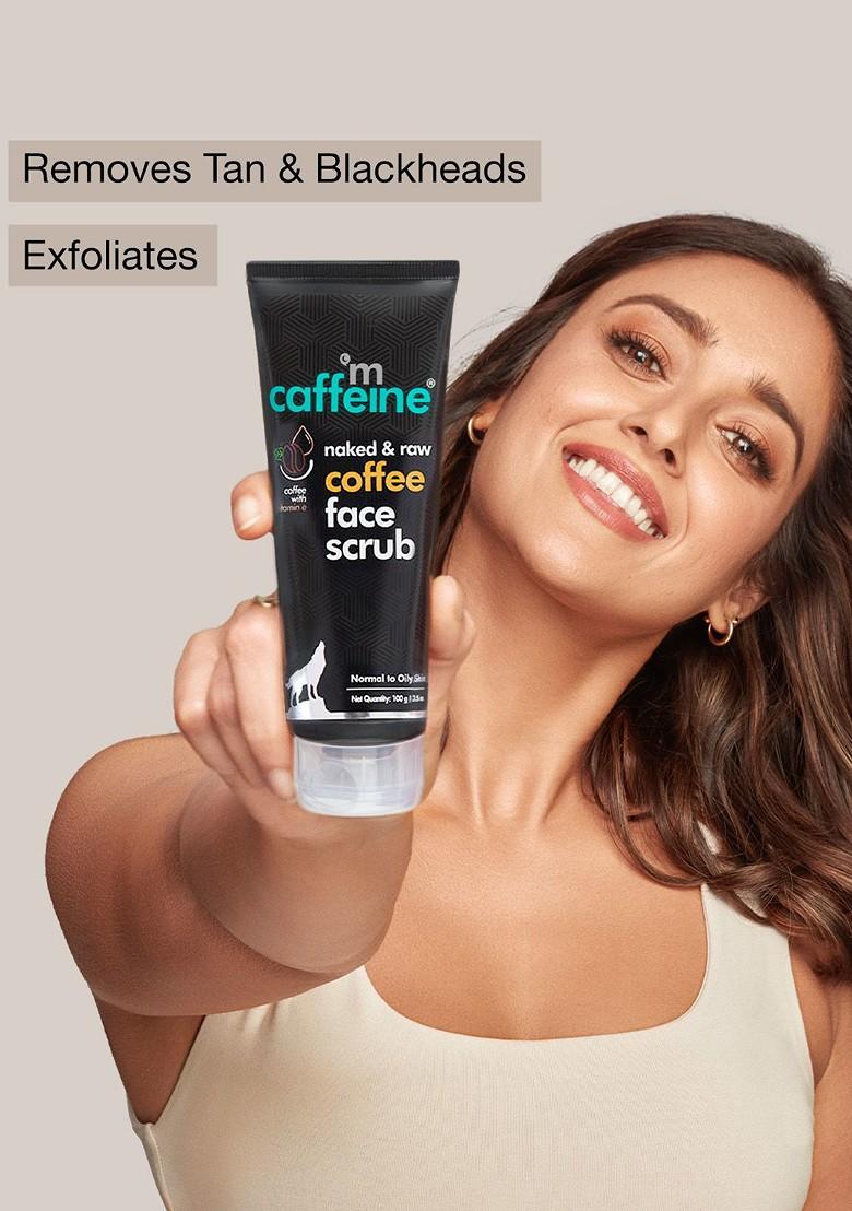 Mcaffeine Coffee Exfoliating Face Scrub For Fresh Glowing Skin Removes Tan Blackheads