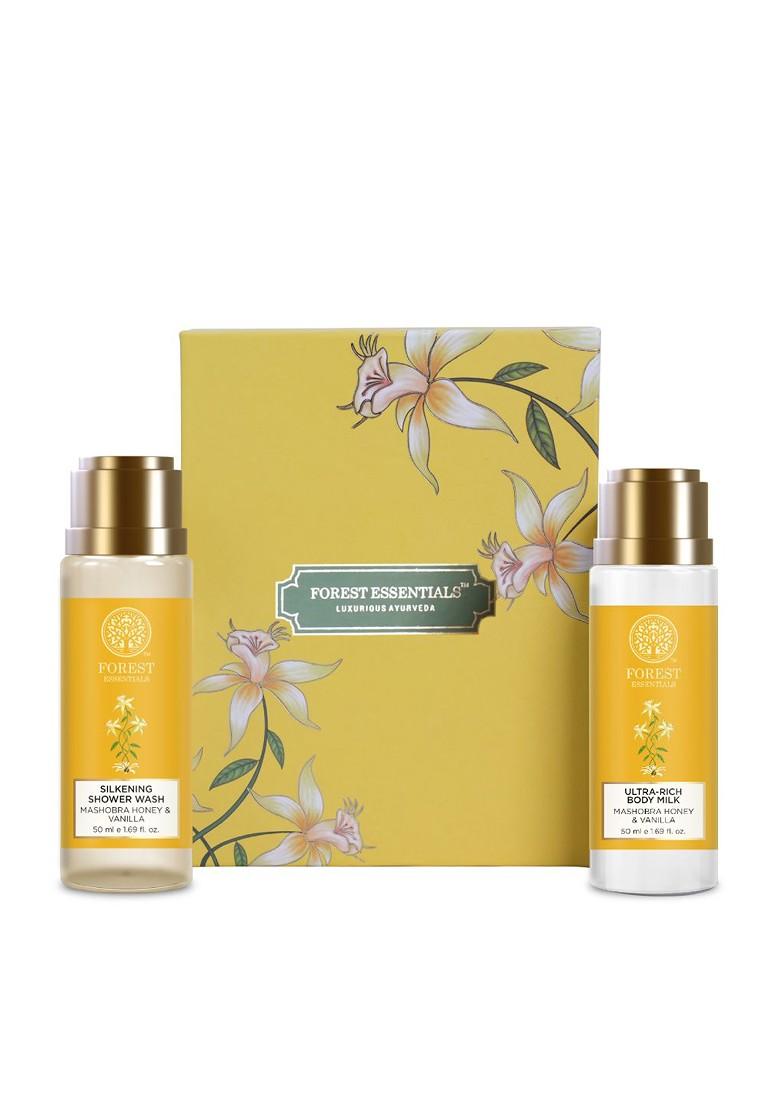Forest Essentials Honey Vanilla Body Care Gift Box