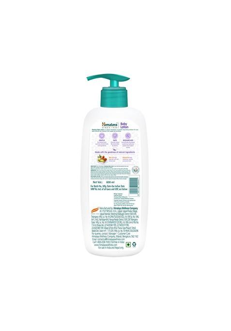 Himalaya Baby Lotion With Olive Almond Oil For Nourishment Softening 600 Ml