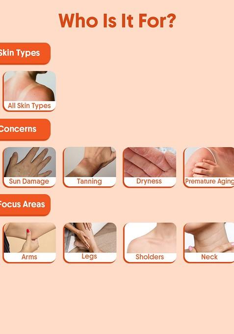 Aravi Organic Oil Free Spf 50 Sunscreen Body Lotion Pa For Sun Protection 200Ml