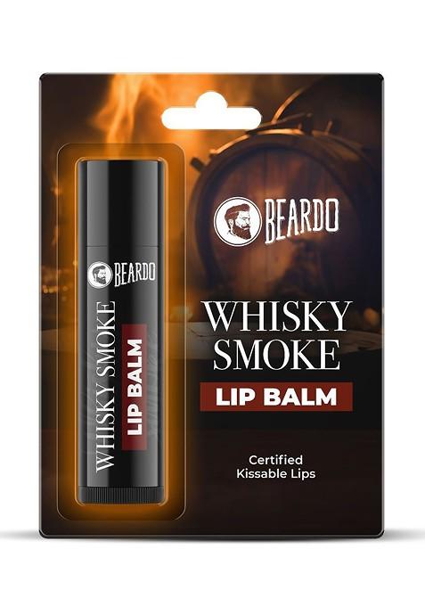 Beardo Whisky Smoke Lip Balm For Dry Lips With Shea Butter 4 G
