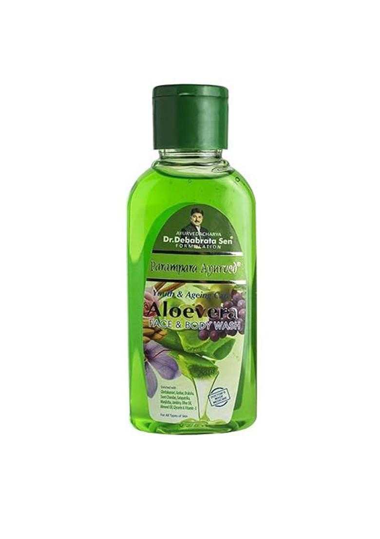 Parampara Ayurved Aloevera Face Body Wash 100Ml