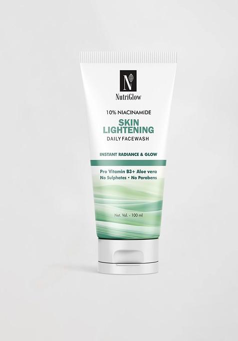 Nutriglow 10 Niacinamide Skin Lightening Daily Face Wash With Aloevera 100 Ml
