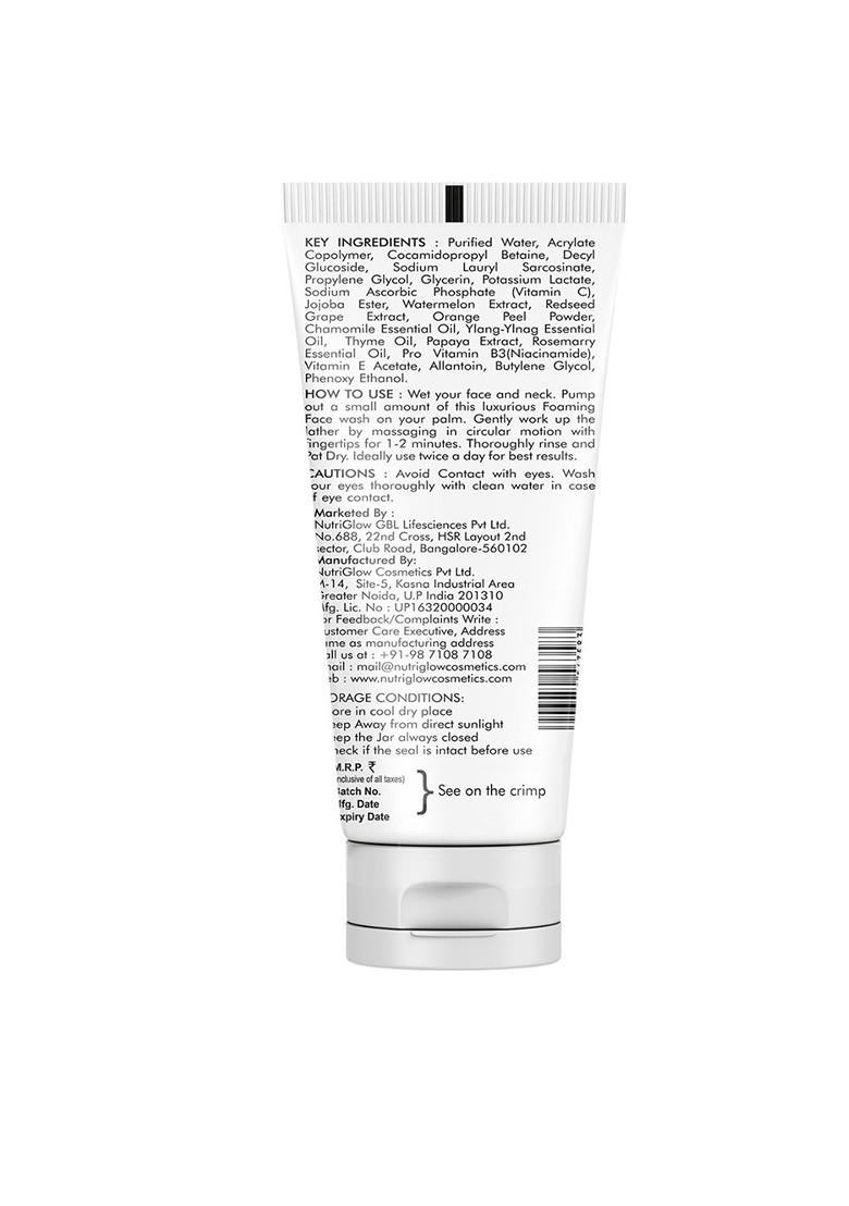 Nutriglow Set Of 2 Hyaluronic Acid Retinol Daily Care Face Wash 100 Ml Each