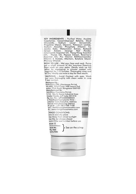 Nutriglow Set Of 3 Hyaluronic Acid Retinol Daily Care Face Wash 100 Ml Each