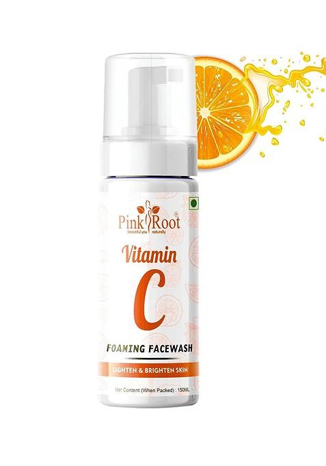 Pink Root Vitamin C Foaming Face Wash 150 Ml