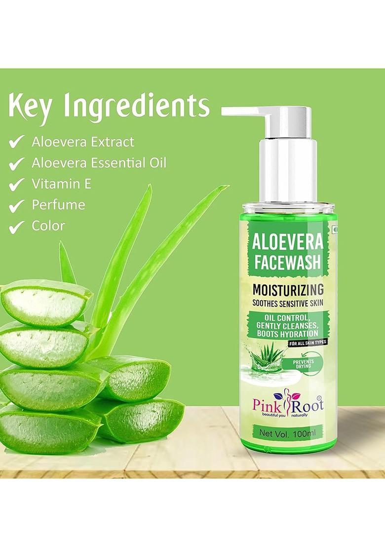 Pink Root Aloe Vera Moisturizing 100Ml