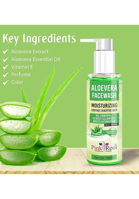 Pink Root Aloe Vera Moisturizing 100Ml