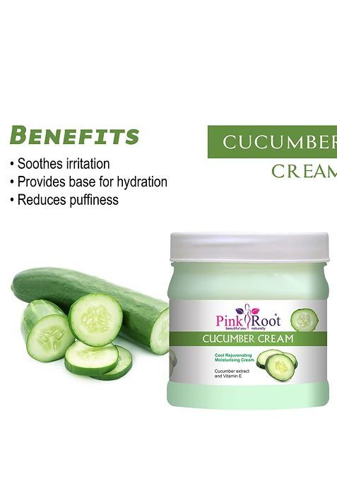 Pink Root Cucumber Cool Rejuvenating Moisturizing Cream 500Ml