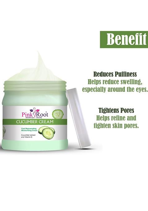 Pink Root Cucumber Cool Rejuvenating Moisturizing Cream 500Ml