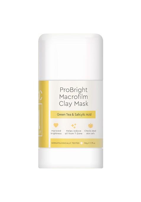 Vlcc Clinic Probright Macrofilm Clay Mask Enriched With Green Tea Salicylic Acid 50 G