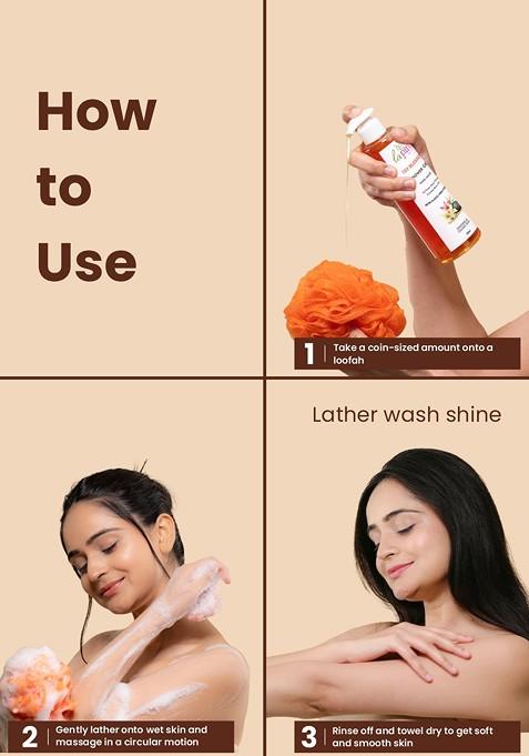 La Pink Lily Blossom Sulphate Free Shower Gel For Soft Glowing Refreshing Skin 250 Ml