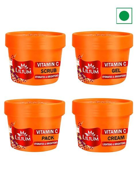 Lilium Vitamin C Facial Kit Complete Spa Experience 500Gm