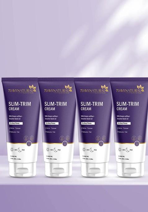 7Daysnatural Feel Of Nature Set 4 Body Fit Slimming Cream Eliminates Stubborn Fat 100G Each