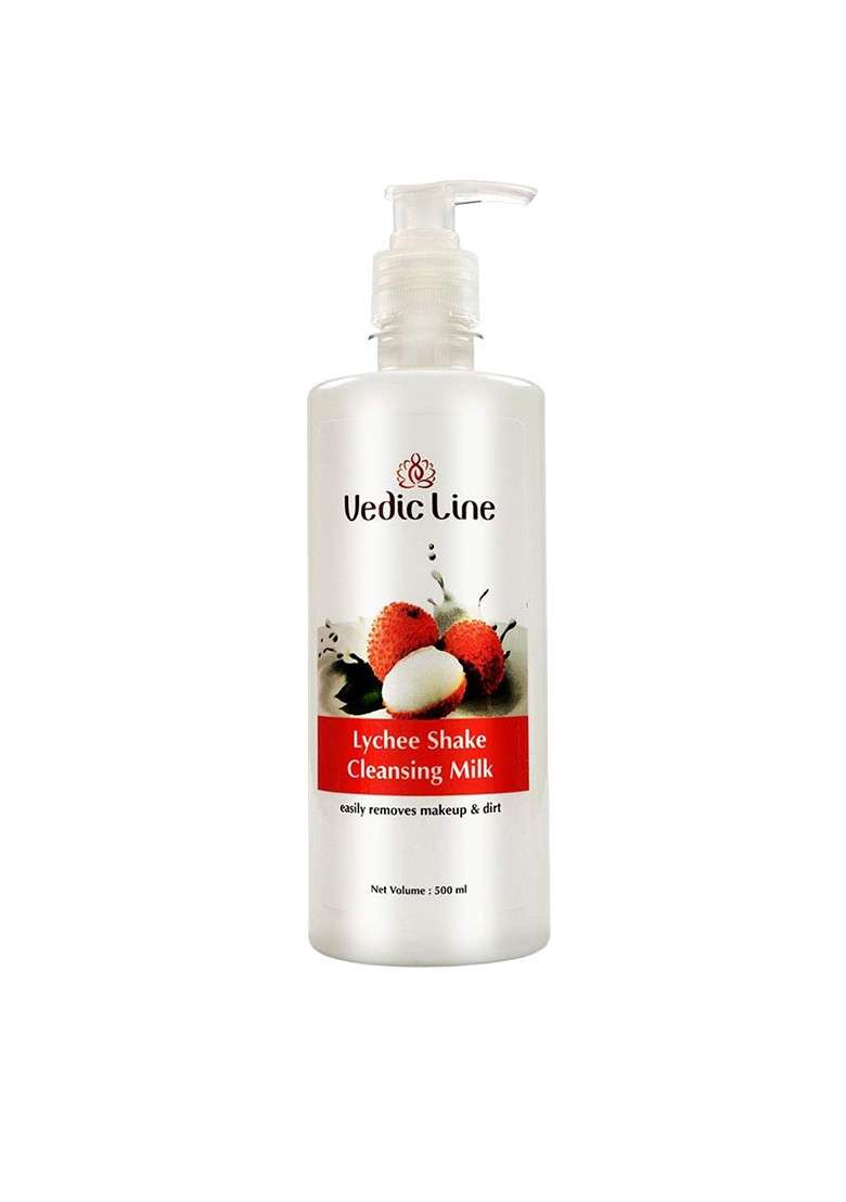 Vedicline Lychee Shake Cleansing Milk 500Ml - Indya