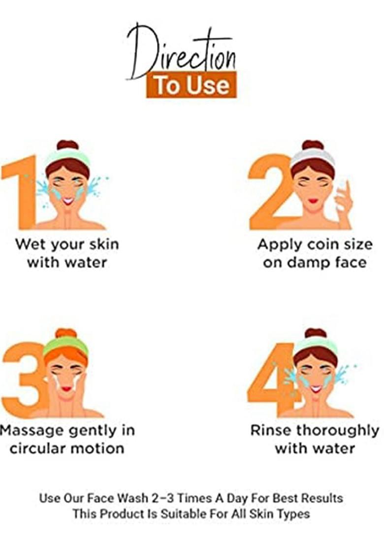 Vedicline Vitamin C Face Wash For Dark Spots 100Ml